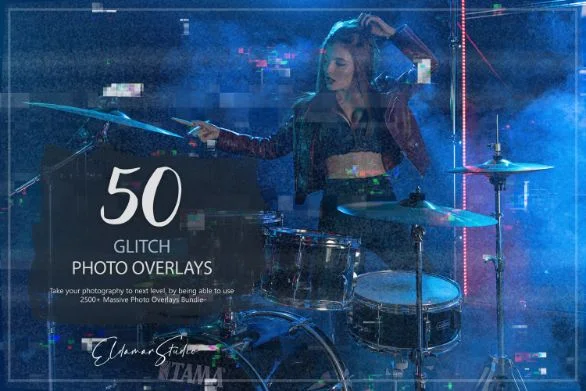 glitch effect photoshop action free