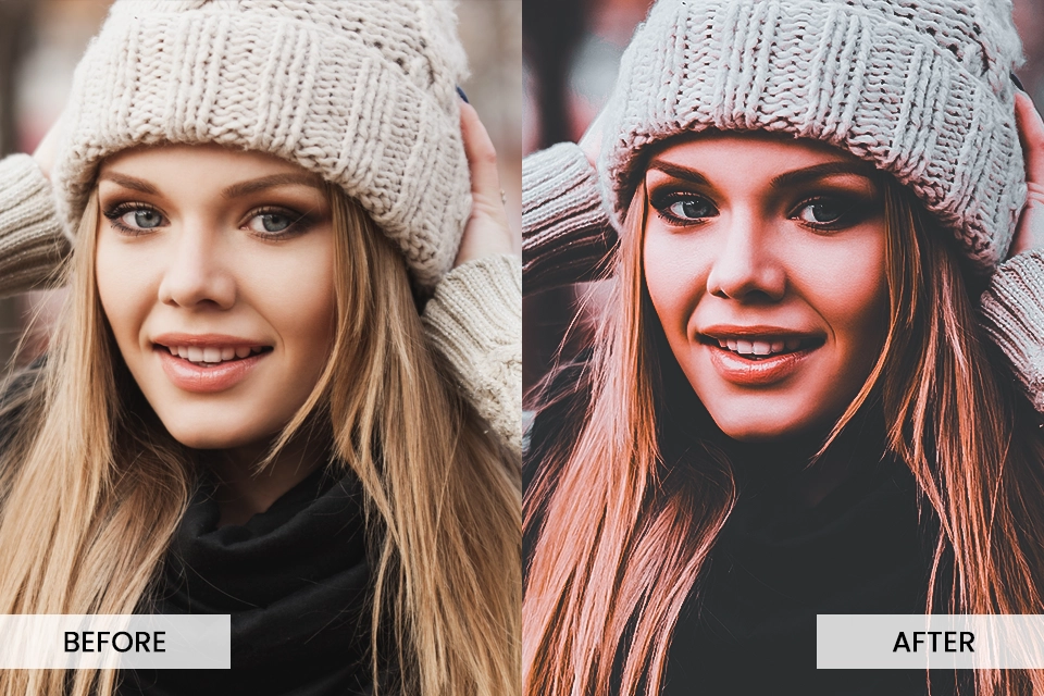 free dark photoshop action