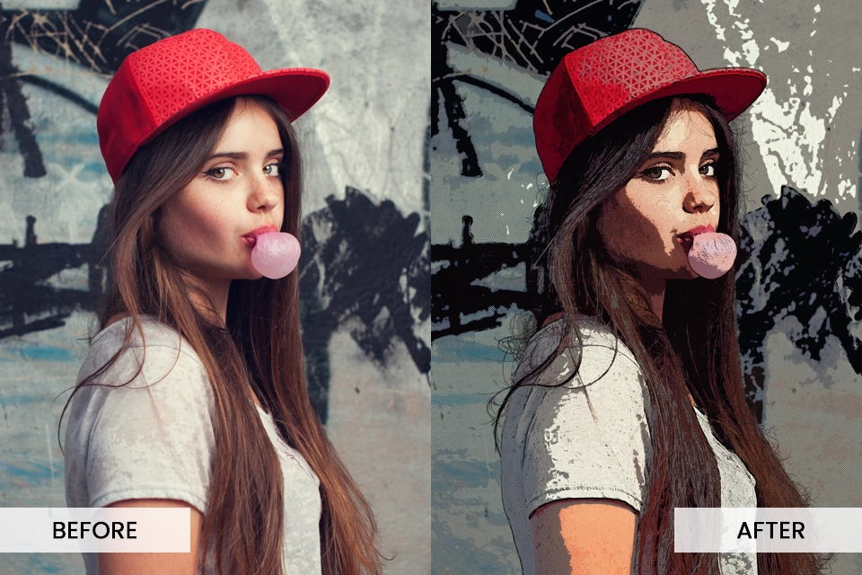 Pop Art Photoshop Action