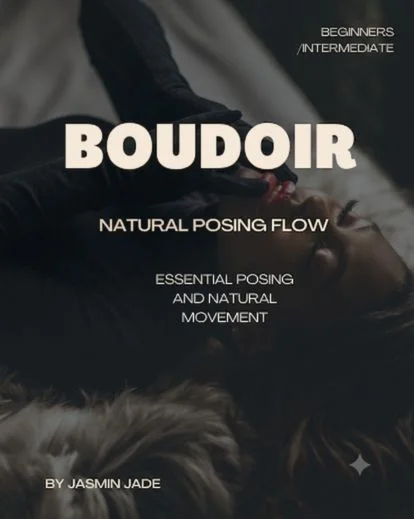 boudoir natural posing flow guide featured image