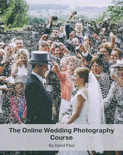 Bride and groom looking at each other taking their wedding vows
