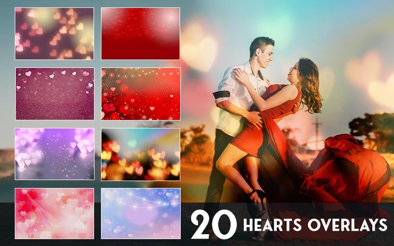Heart overlay preview