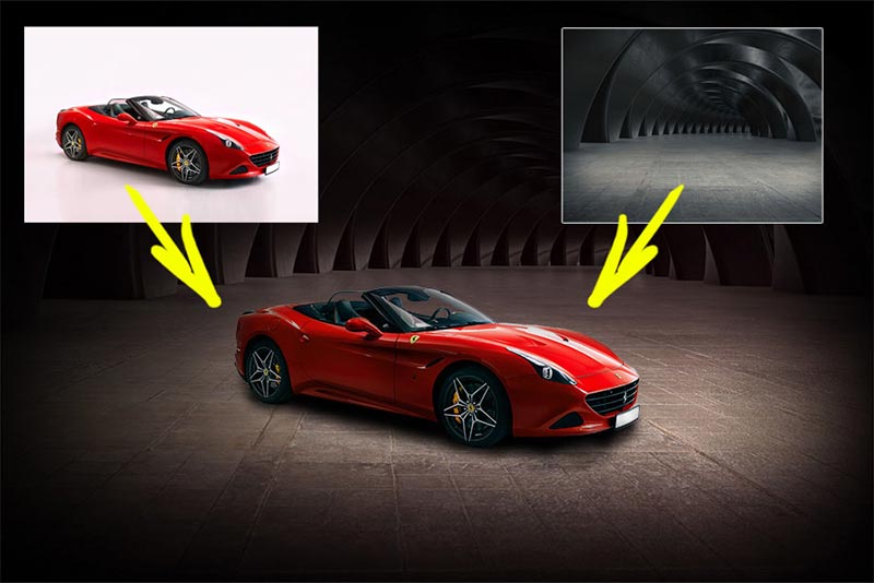 photo composition photoshop
