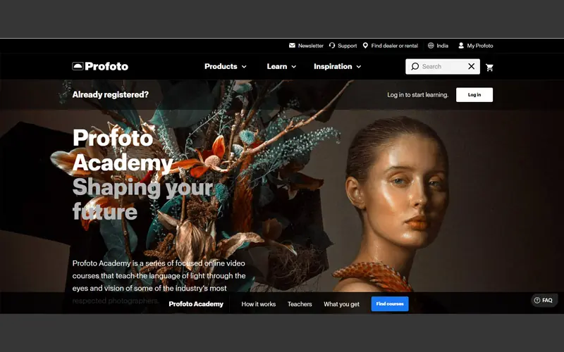 profoto homescreen