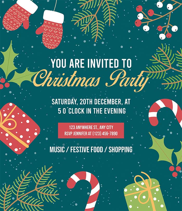 holiday flyer templates