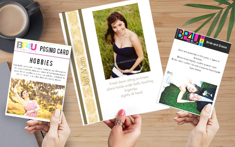 high resolution pose card