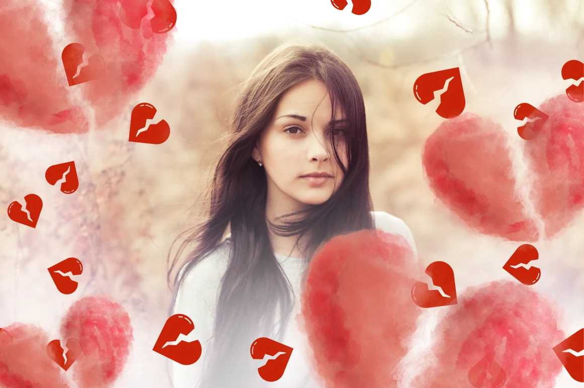 broken heart overlay, heart frames, heart patterns, romantic frames