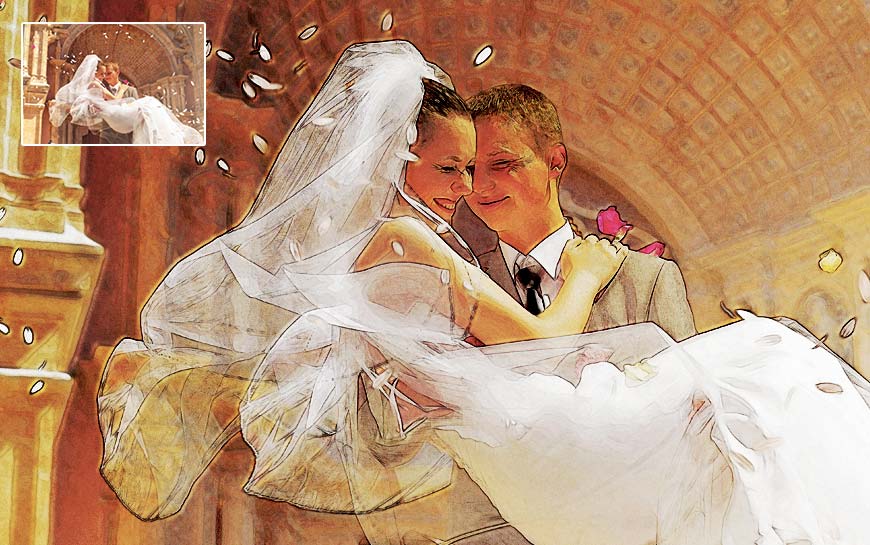 watercolor photoshop actions