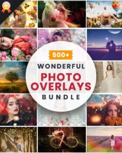 500 wonderful photo overlays