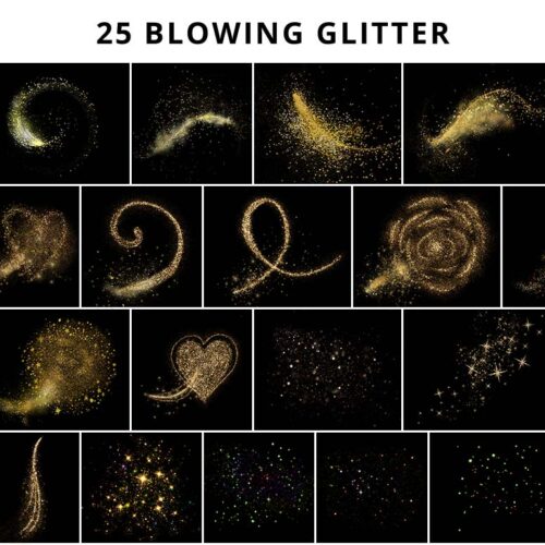 Blowing-Glitter