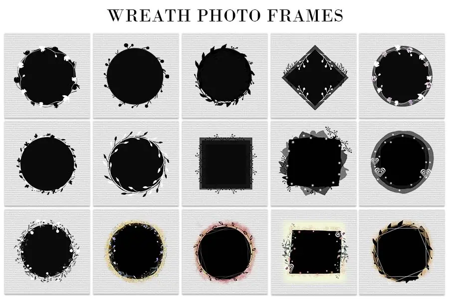 collage, alentine scrapbook frame png, valentine greeting frame png,