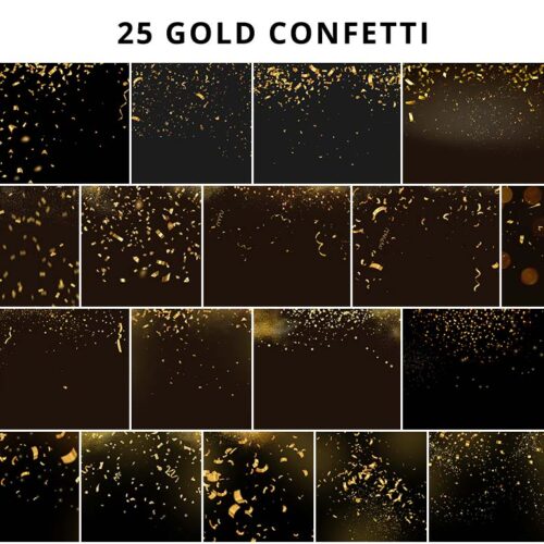 Gold-Confetti