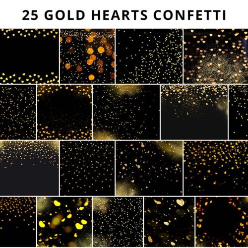 Gold-hearts-Confetti