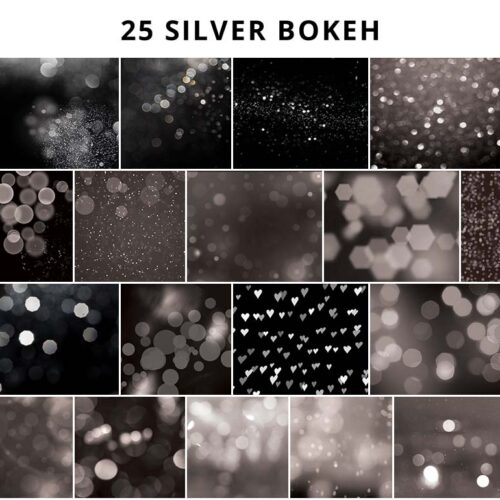 Silver-Bokeh