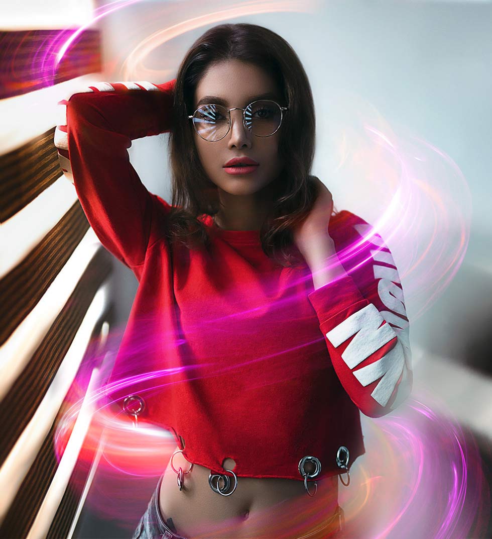 light leaks overlays