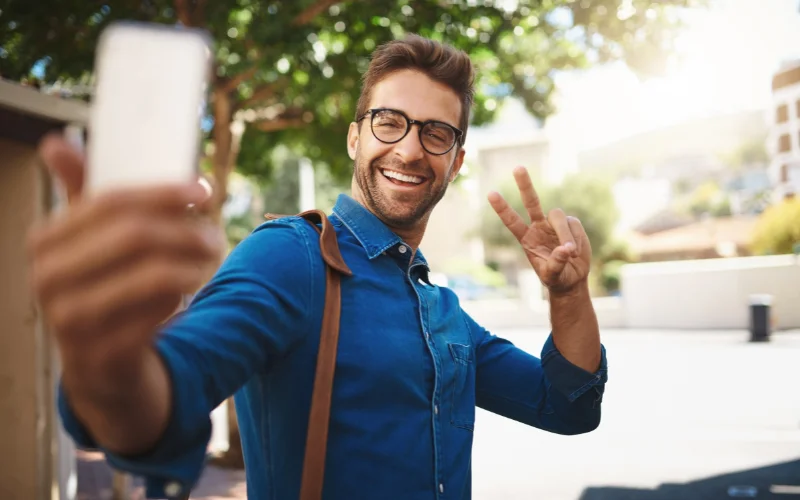 goofy selfie of a man - self photography, self portrait photograph, self portrait ideas, self portrait photography ideas, portrait photography ideas 