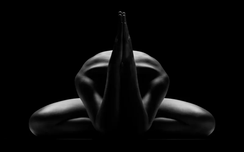 Add negative space abstract photography, nude photography