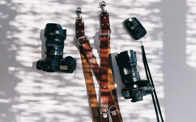 photographer taking picture of a couple