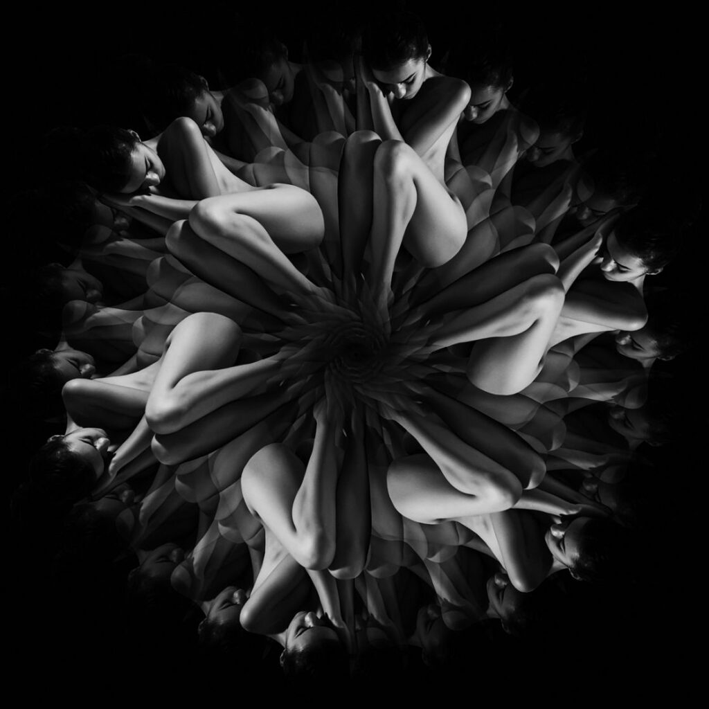 abstract nude photography : geometric visions