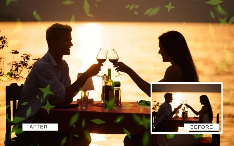 couple silhouette