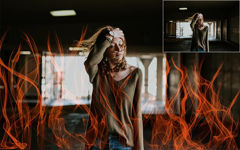 fire overlay