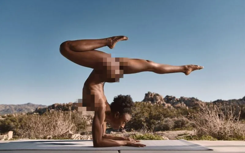 nude yoga photography banner