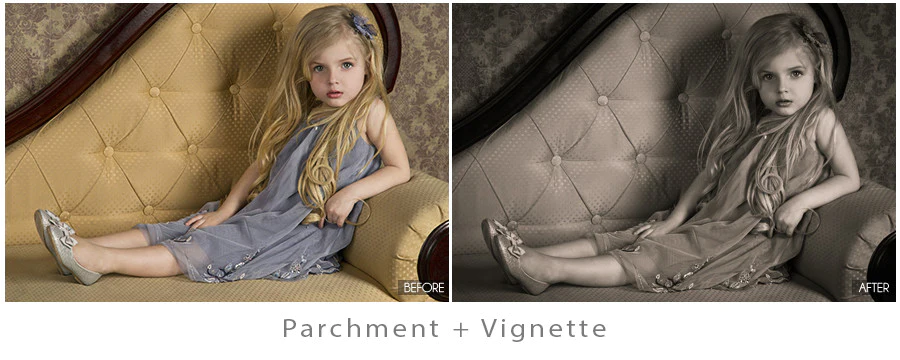 lightroom black preset Vignette