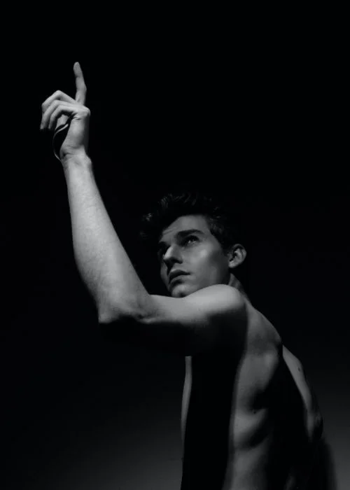 candid nude of a man