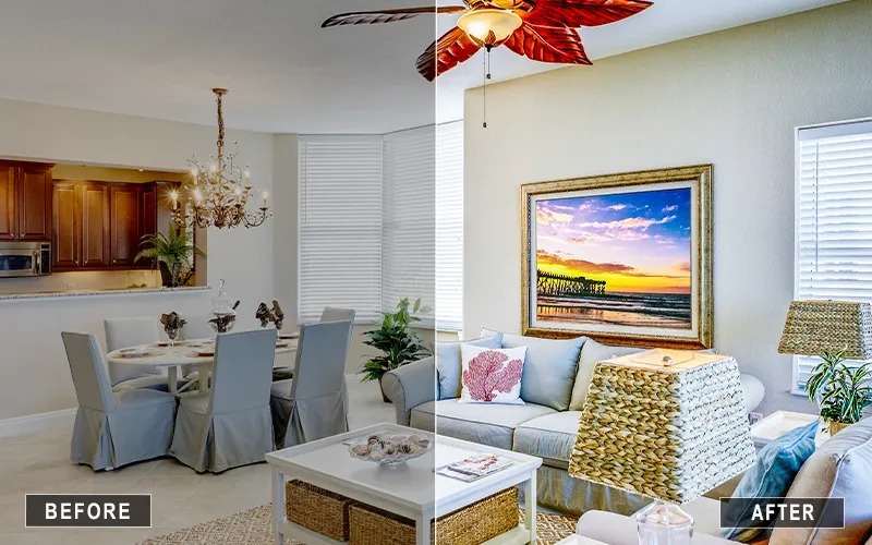 free Lightroom presets for home staging, warm tone real estate presets