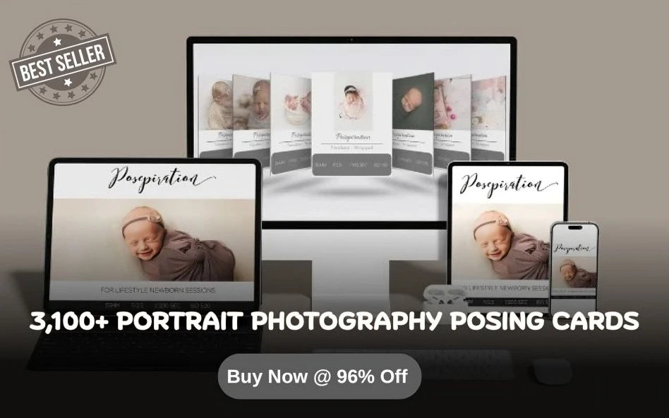 3100 portrait posing cards promotion banner