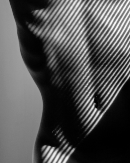 Contrast stripes, Nude Photography