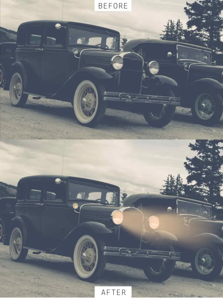 headlight overlays