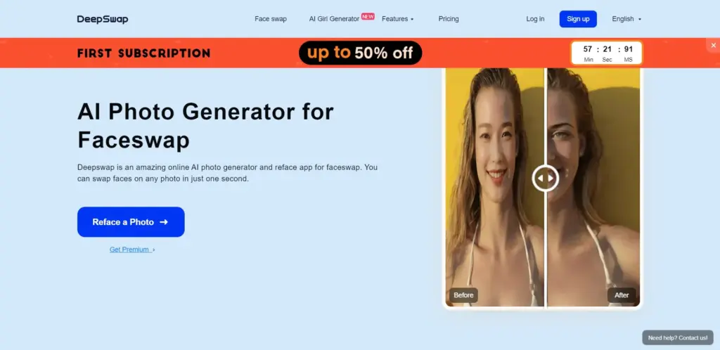 deep fake picture generator, create deepfake picture