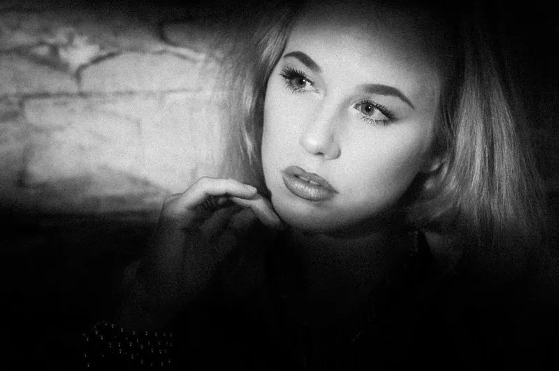 Black and white art photography