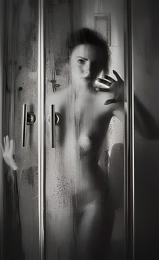 Partial semi nude photo