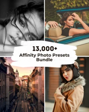 Affinity photo presets bundle, affinity photo resources, best photography deals
