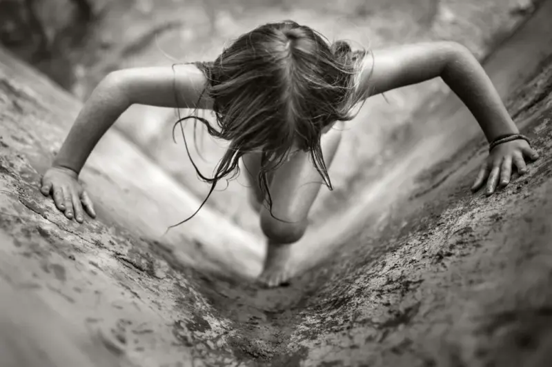 Feature image black and white portrait photographer