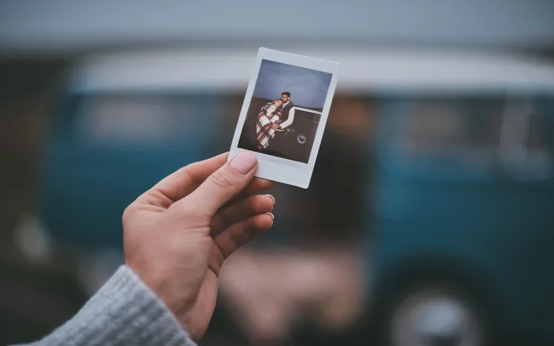 physical copies photos of road trips