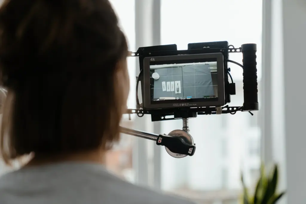 Behind the scenes of a camera