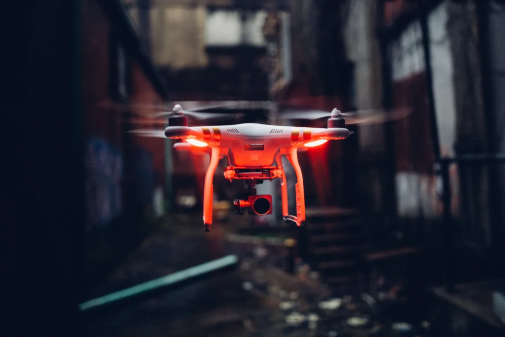 Drone with ai camera
