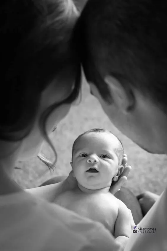 newborn family poses