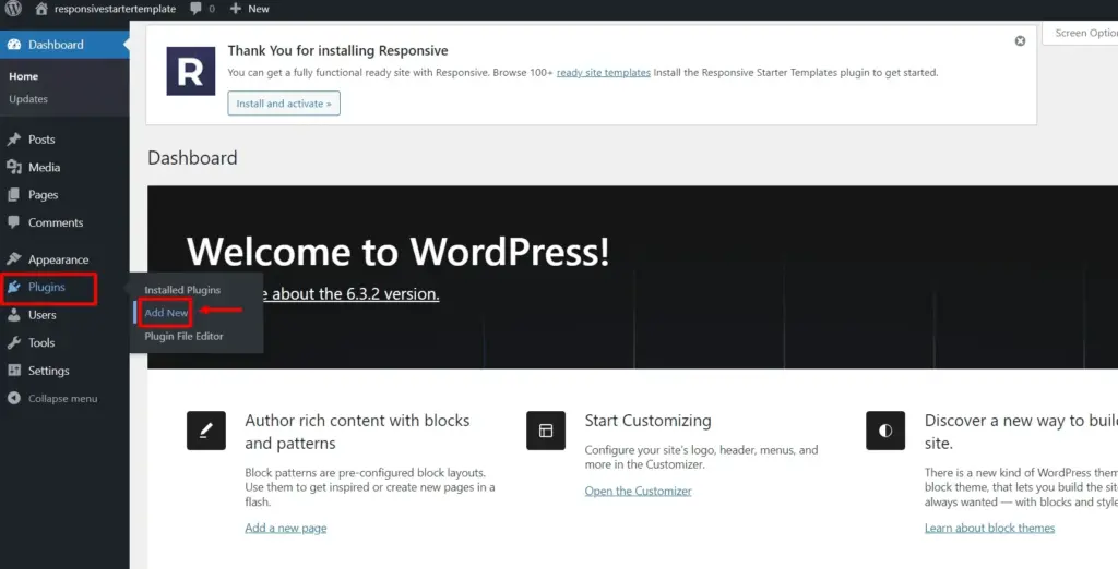 process to install