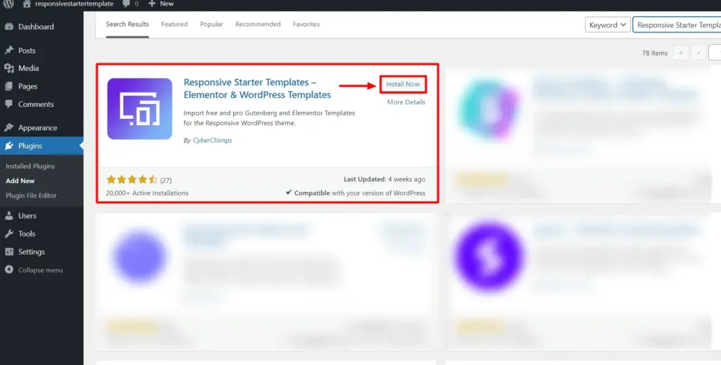 process to install