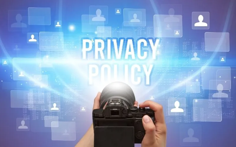 Photography Privacy policy