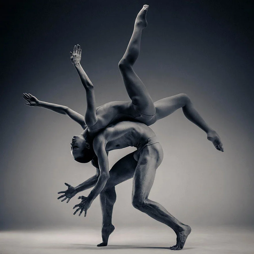 The human spider creative photography