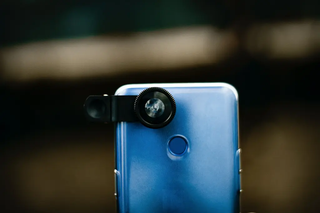 Photo of a lens