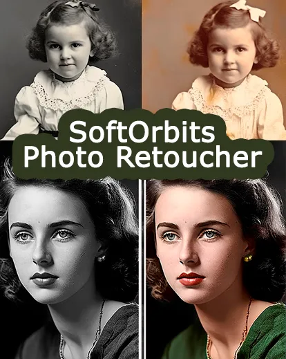 best digital photo editor, SoftOrbits Photo Retoucher, best image retouching software, professional photo retoucher, Photo editing software