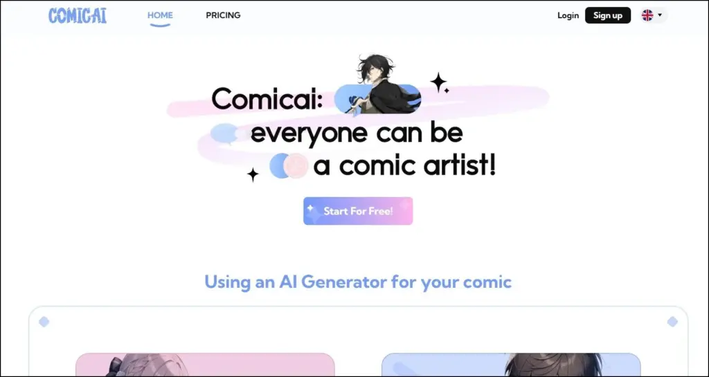 Comicai : AI comic generator