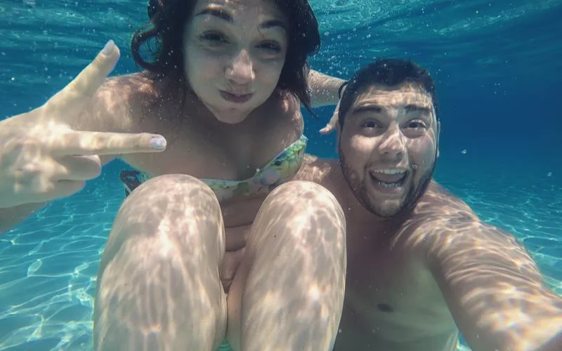 underwater nude couples photography