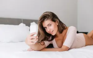 Boudoir selfies